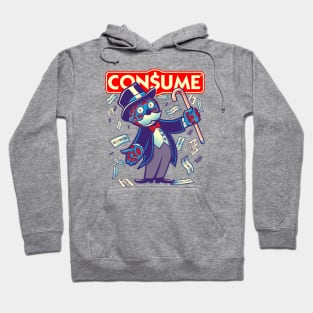 CONSUME (Moneypoly version) Obey your God named Capitalism Hoodie